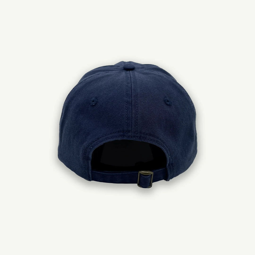 Old Mate Washed Baseball Cap - Navy