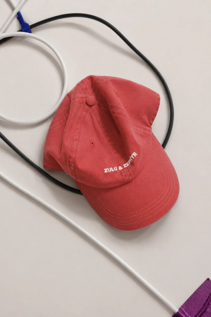 Zulu & Zephyr Canvas Cap - Red