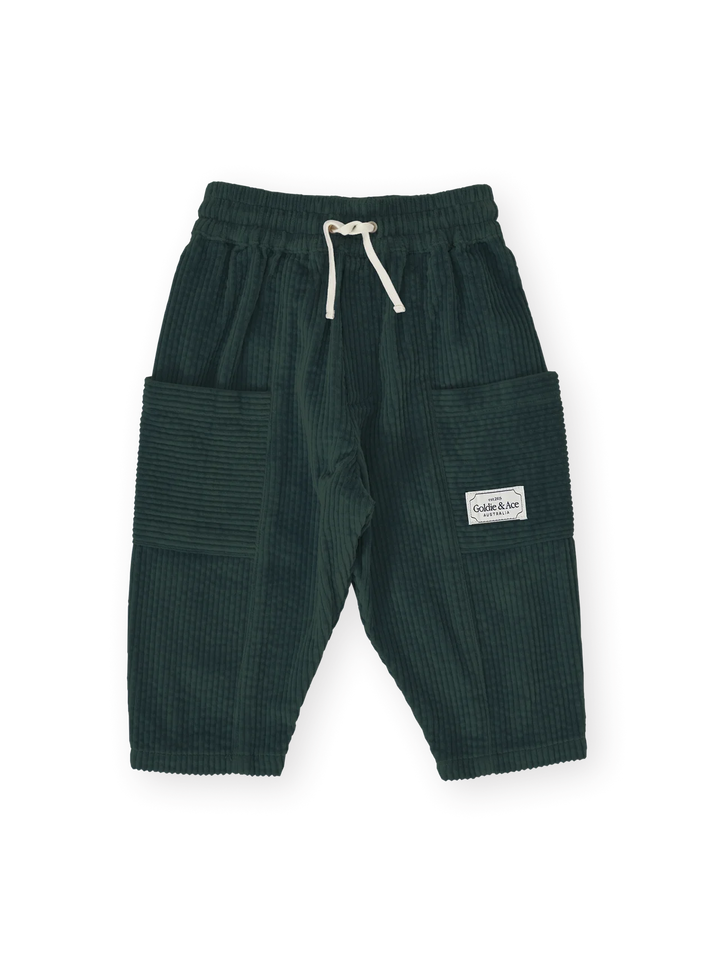 Kit Corduroy Pocket Pant - Moss