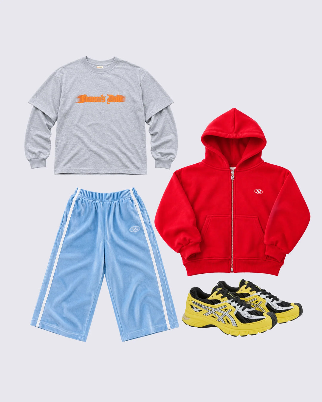 Zip Hoodie Red - PRE-SALE