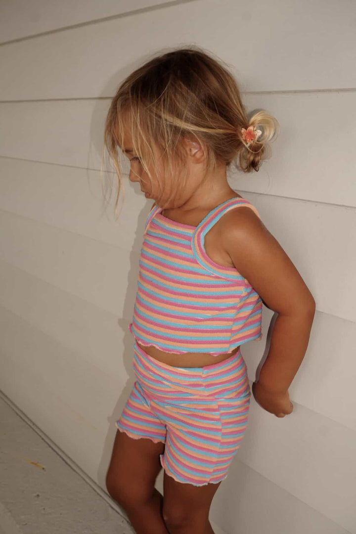 Ziggy Set Short - Candy Stripe