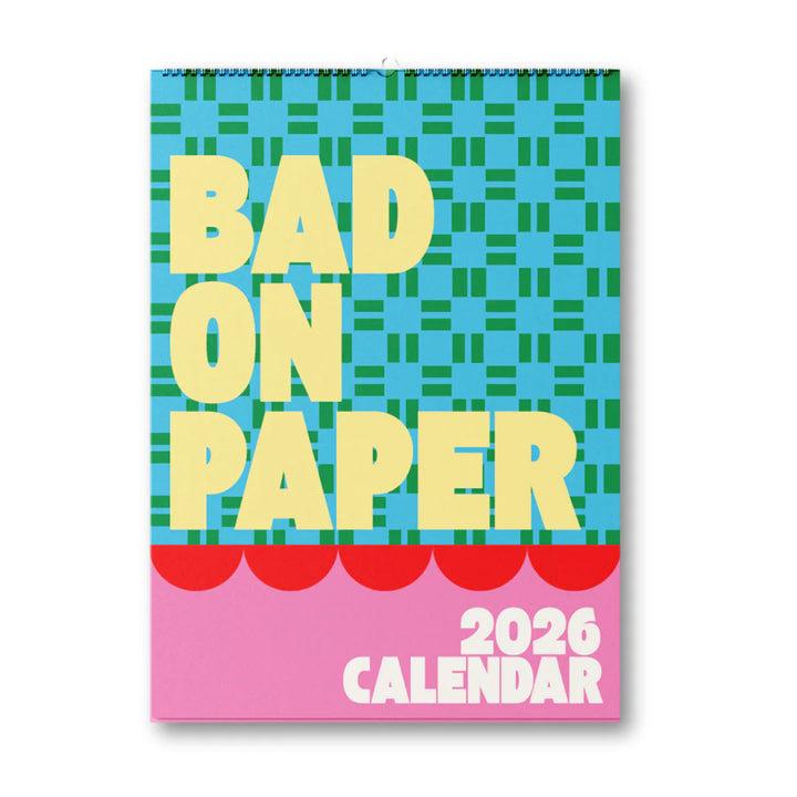 2026 Bad On Paper Calendar