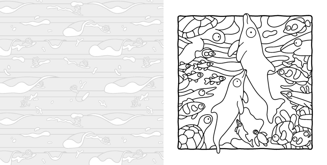 Cruisy Colouring: Surf ‘n’ Splash