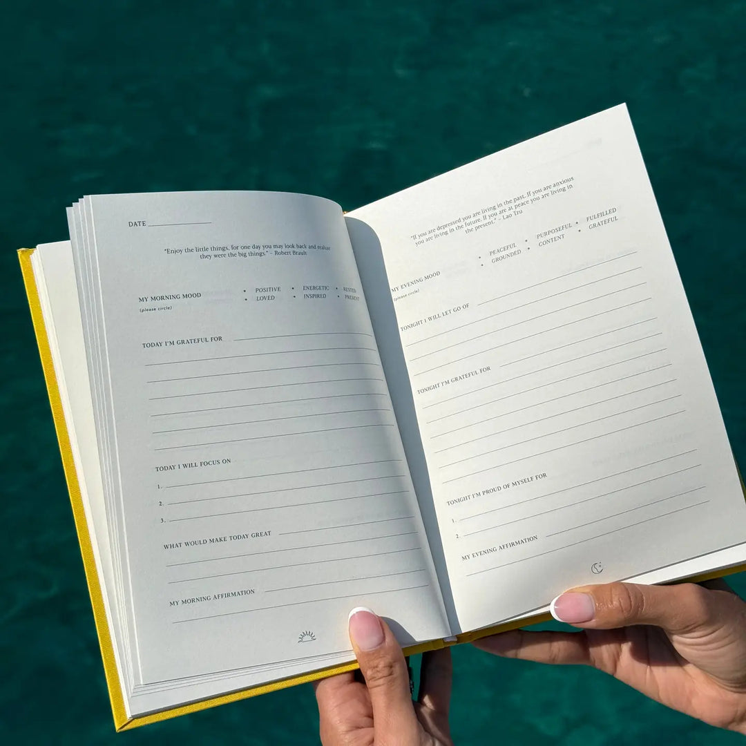 Summer Yellow Gratitude Journal