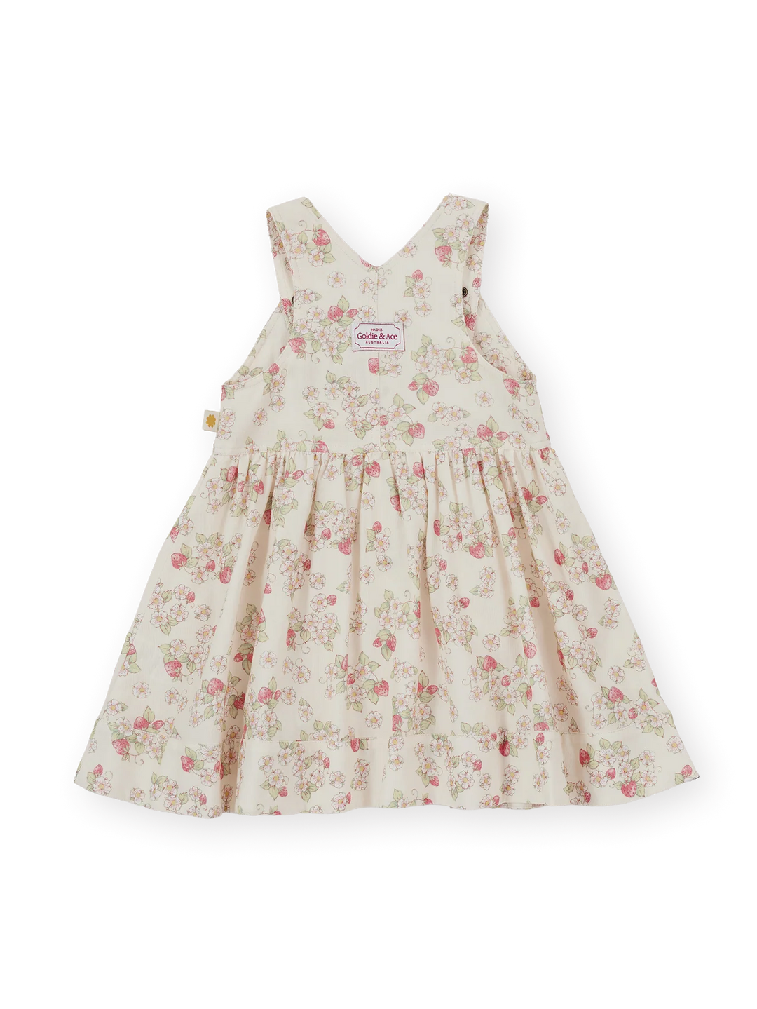 Strawberry Fields Pinafore Dress