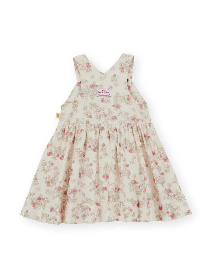 Strawberry Fields Pinafore Dress