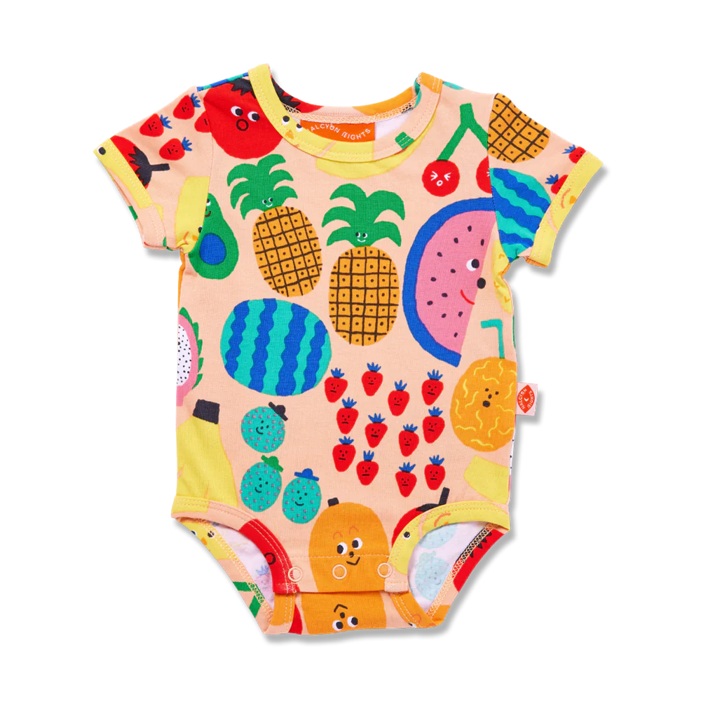 Tropicana Short Sleeve Bodysuit