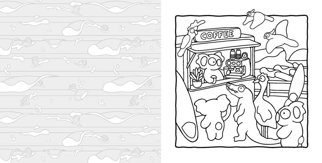 Cruisy Colouring: Surf ‘n’ Splash