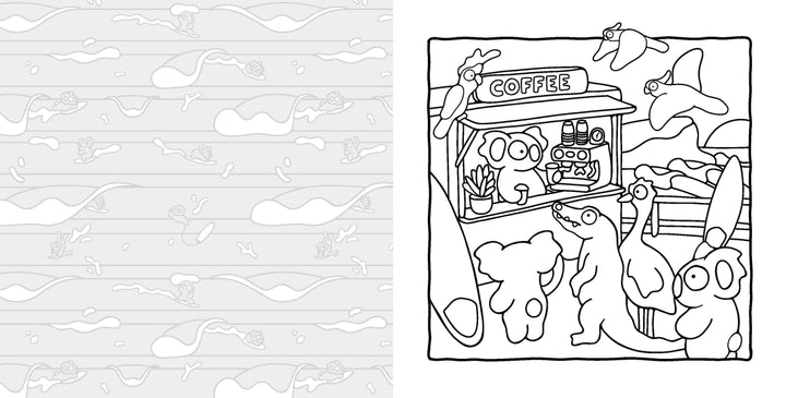 Cruisy Colouring: Surf ‘n’ Splash