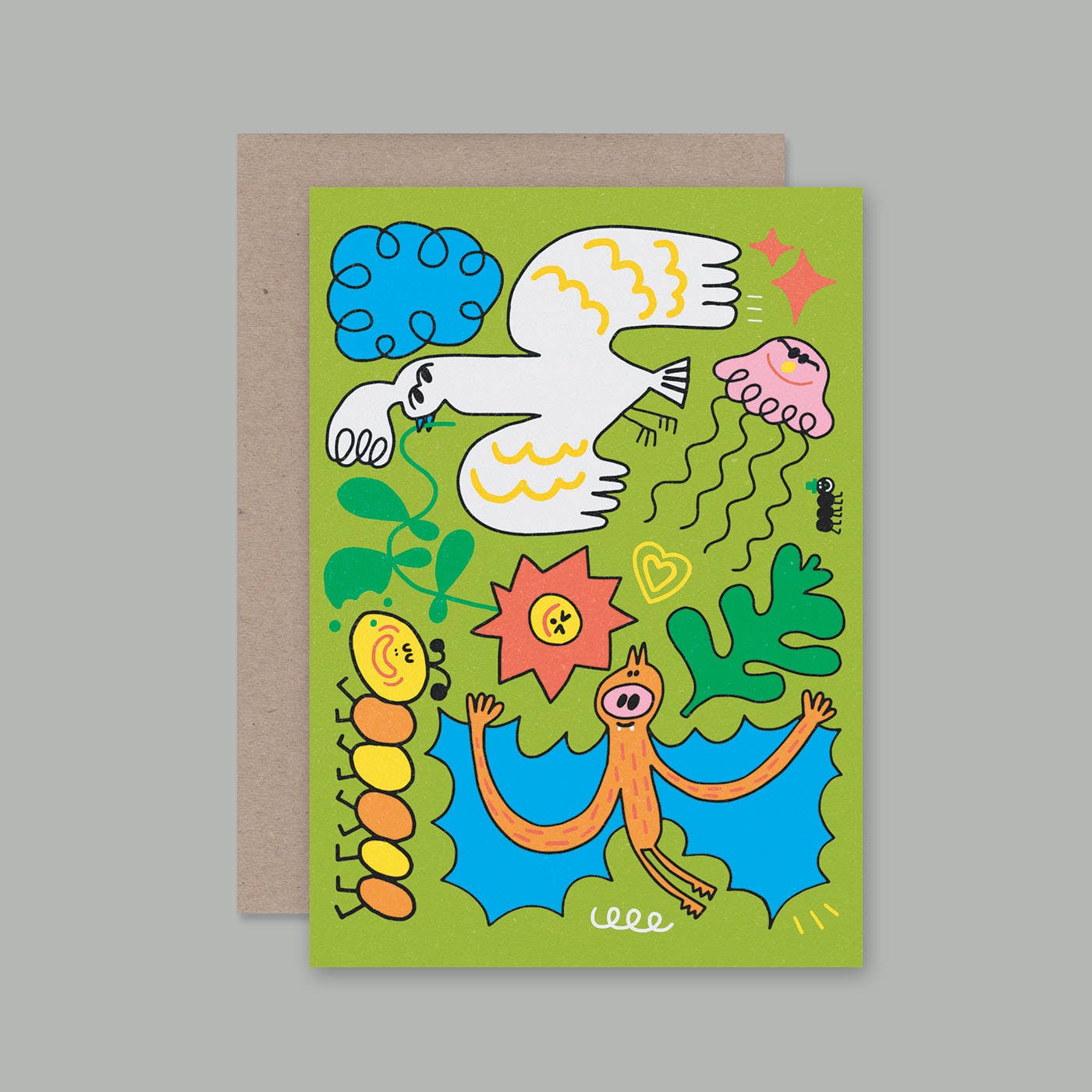 Colourful card