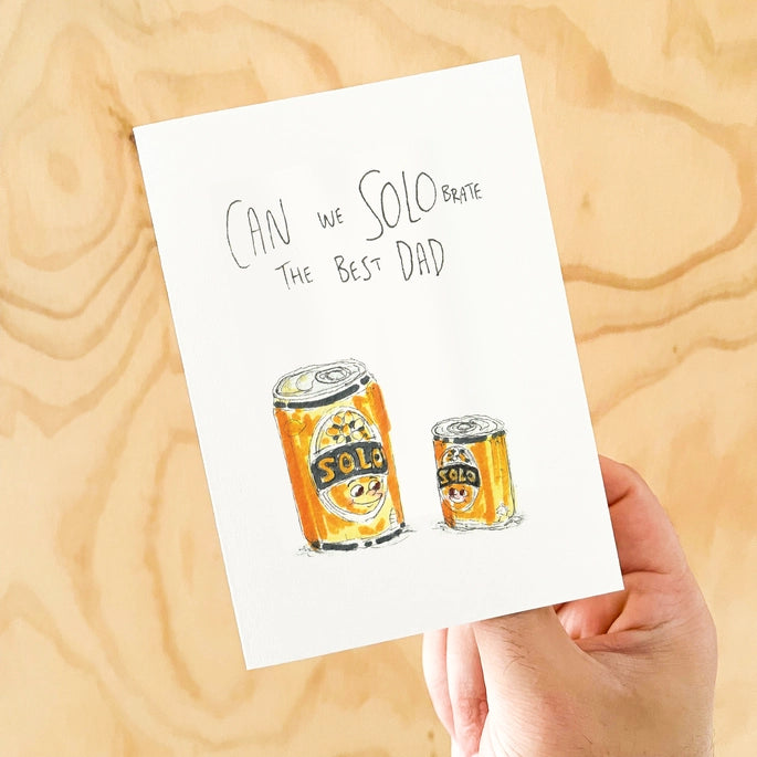 Can We Solobrate The Best Dad Father's Day Card