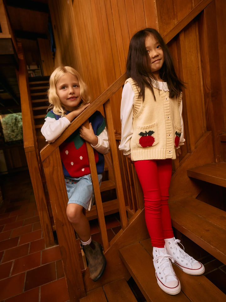 Apple Pocket Knit Vest