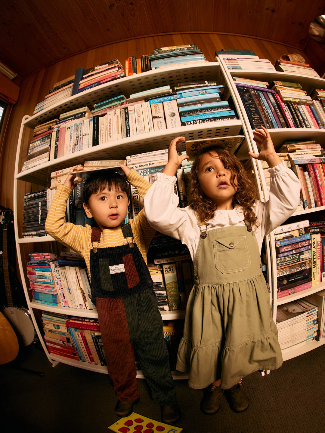 Austin Corduroy Colour Block Overall