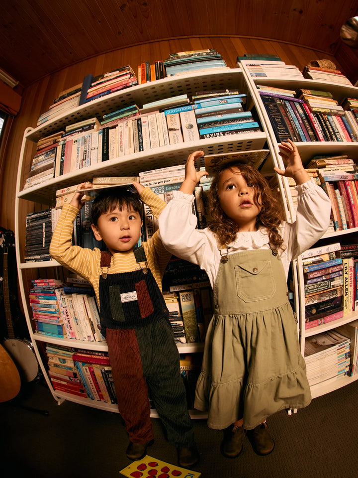 Austin Corduroy Colour Block Overall