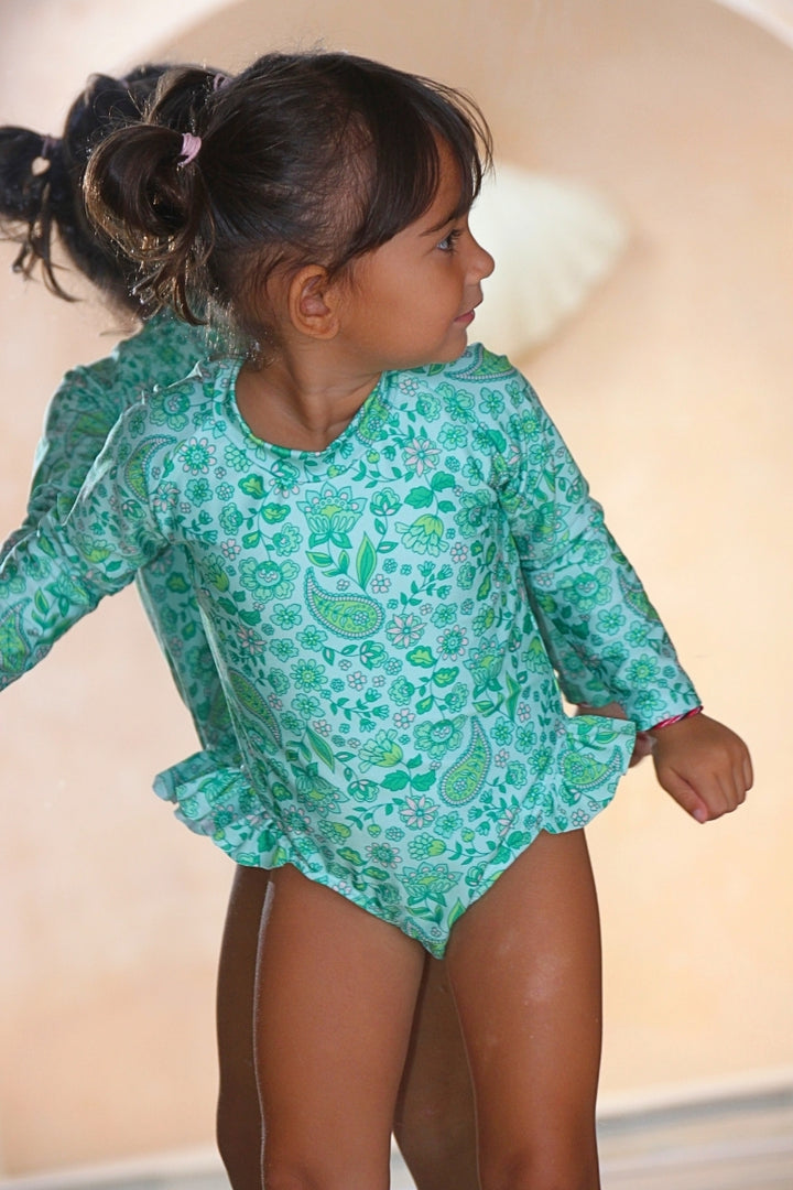 Zoe Surf Suit - Minty
