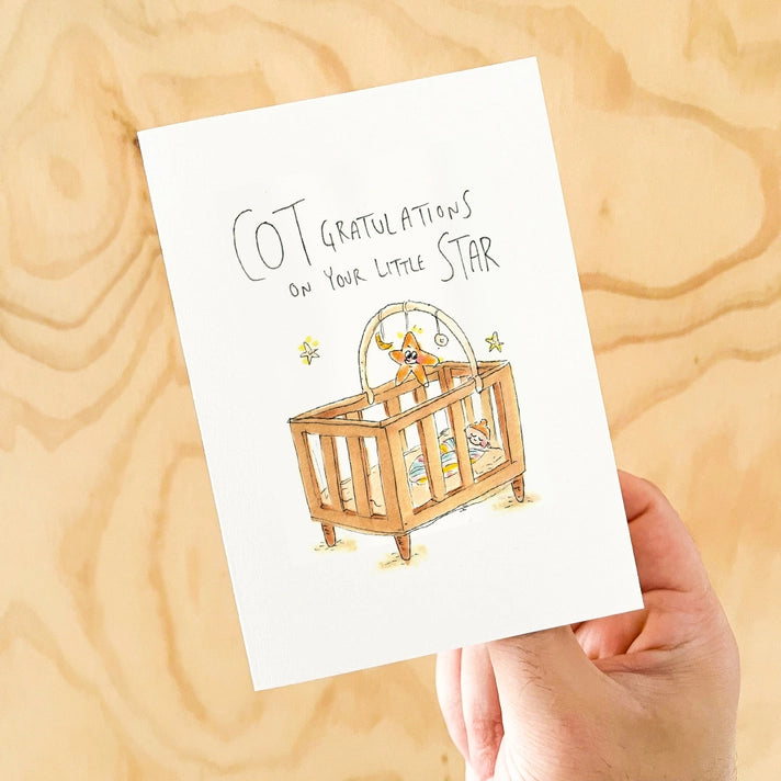 CoTgratulations On Your Little Star Baby Shower Card