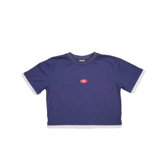 Double Layer Tee Navy