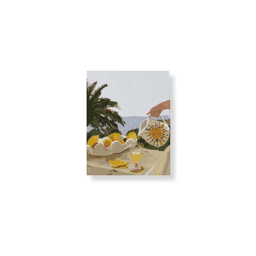 Sun & Lemons Framed Paint By Numbers Kit (Mini)