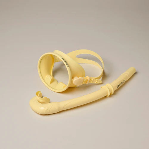 Dive Mask and Snorkel Set - Lemon