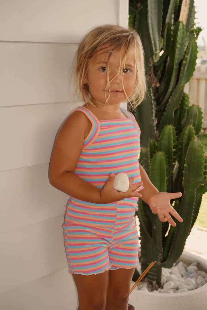 Ziggy Set Short - Candy Stripe
