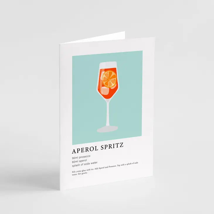 Aperol Spritz Greeting Card