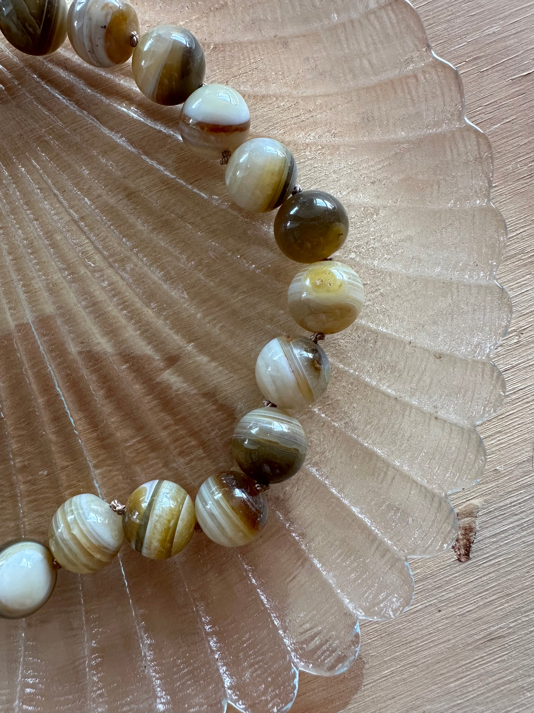 Las Rais - Beaded Necklace - Planets