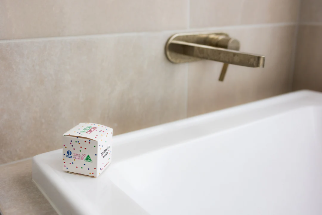 Confetti Cake Cube Bath Bomb