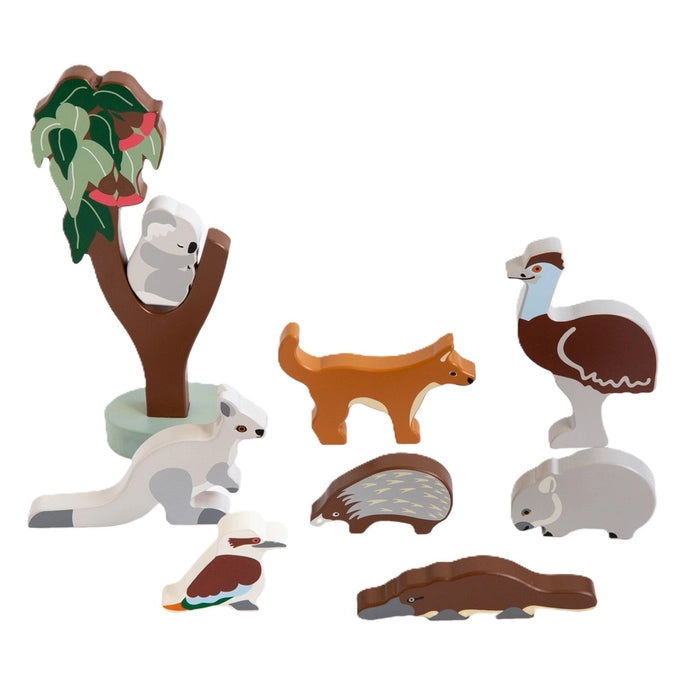 Iconic Wooden Toy - Australian Animals