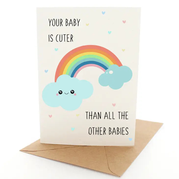 Cute Baby - Greeting Card