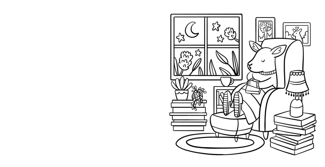Aussie Cosy Homes A Cute & Comfy Australian Colouring Book
