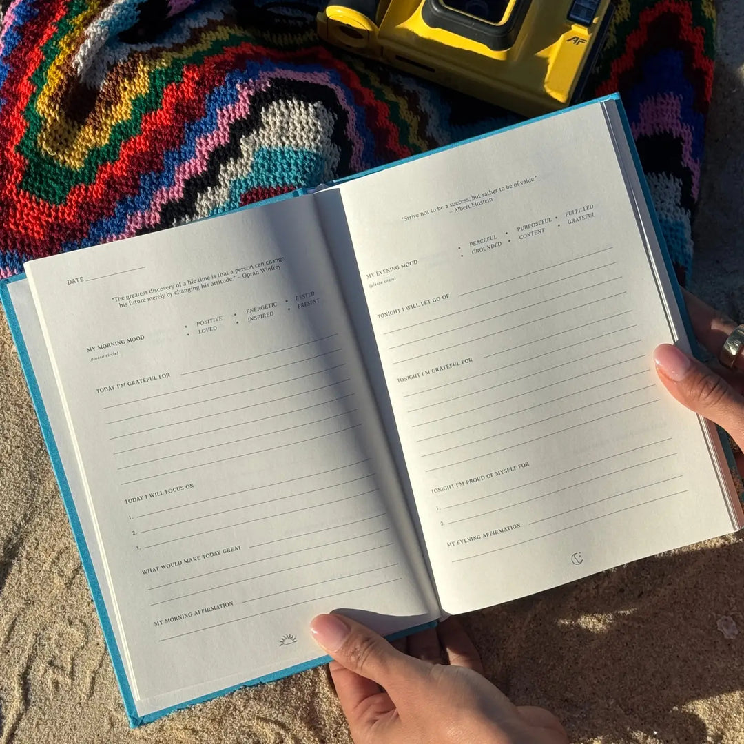 Teal Gratitude Journal