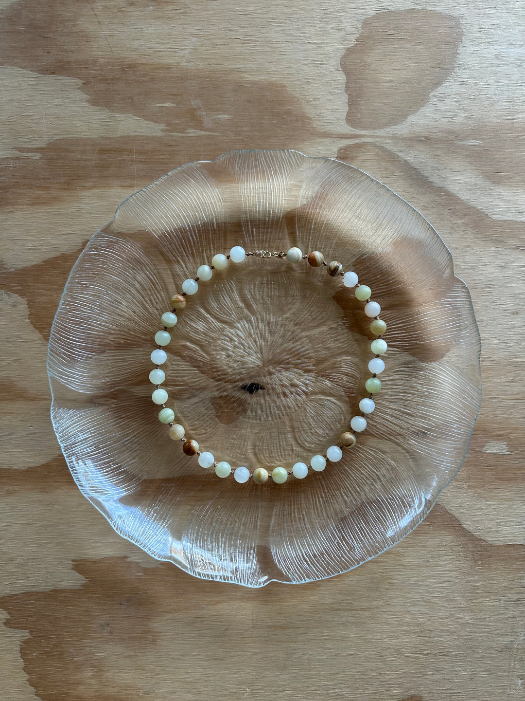 Las Rais - Beaded Necklace - Earth