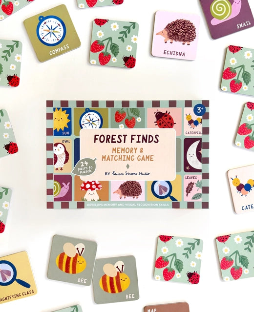 Forrest Finds Memory & Matching Game