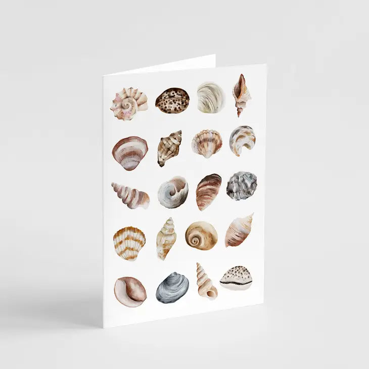 Seashell Pattern Card