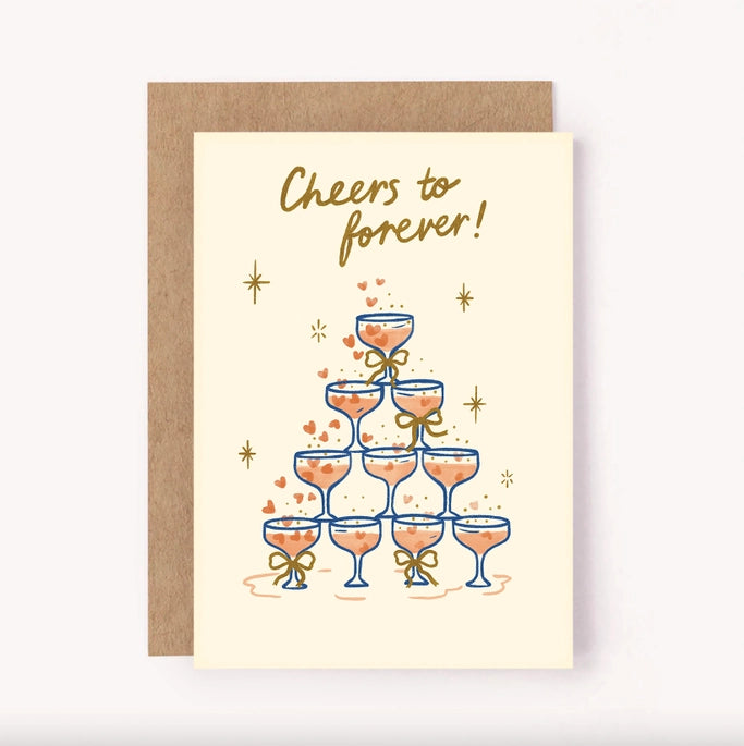 Cheers To Forever Card