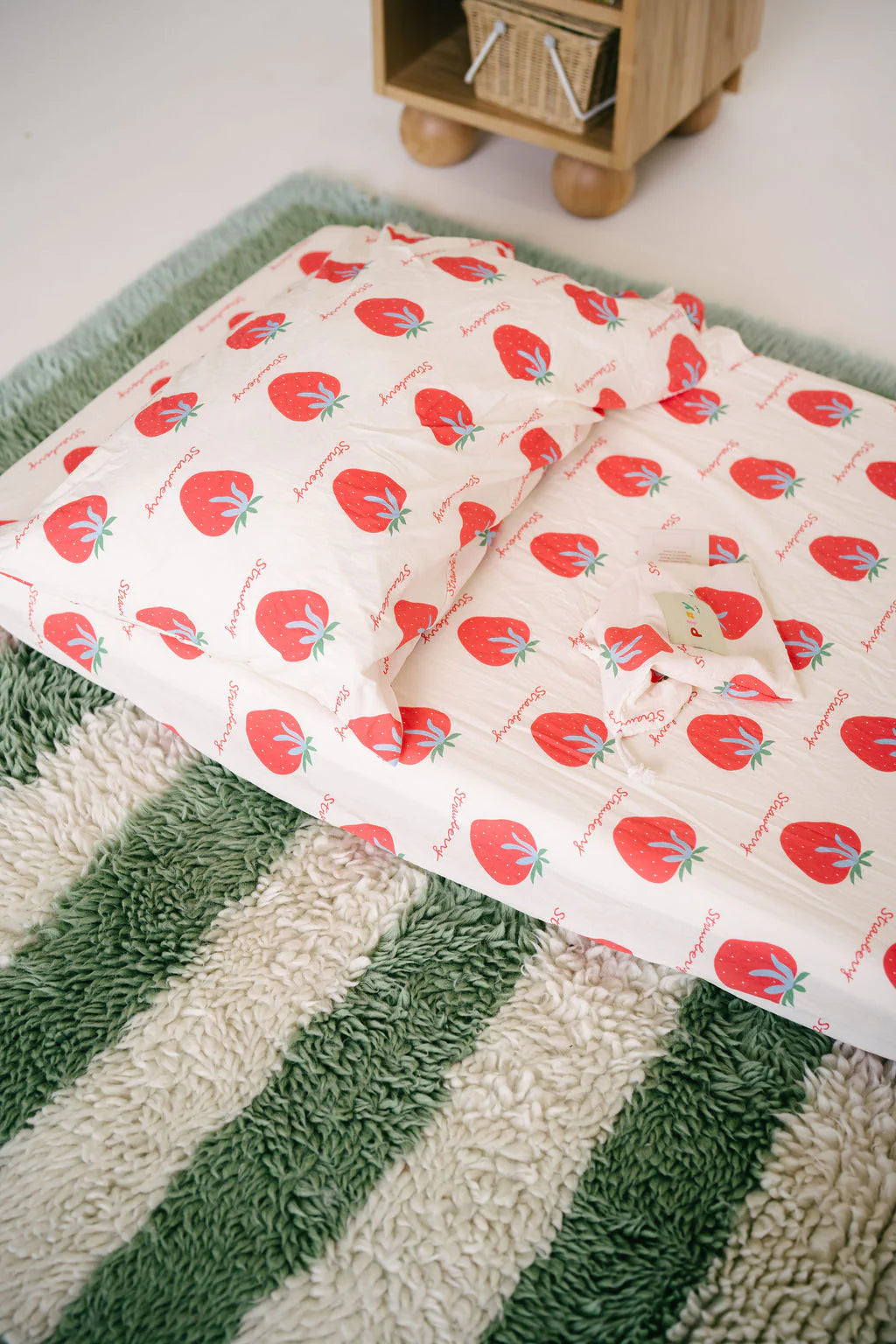 Strawberry Shortcake Frill Sheet Set - Single