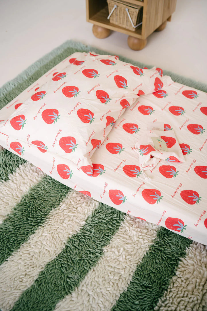 Strawberry Shortcake Frill Sheet Set - Single