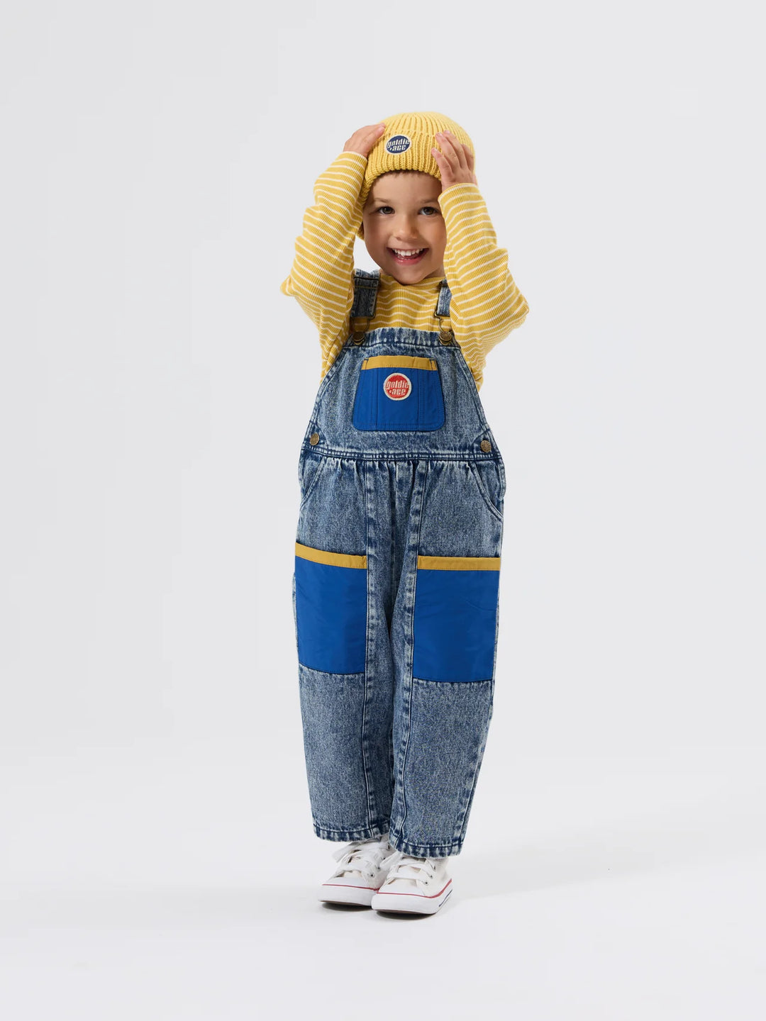 Essential Stripe Rib Top - Yellow