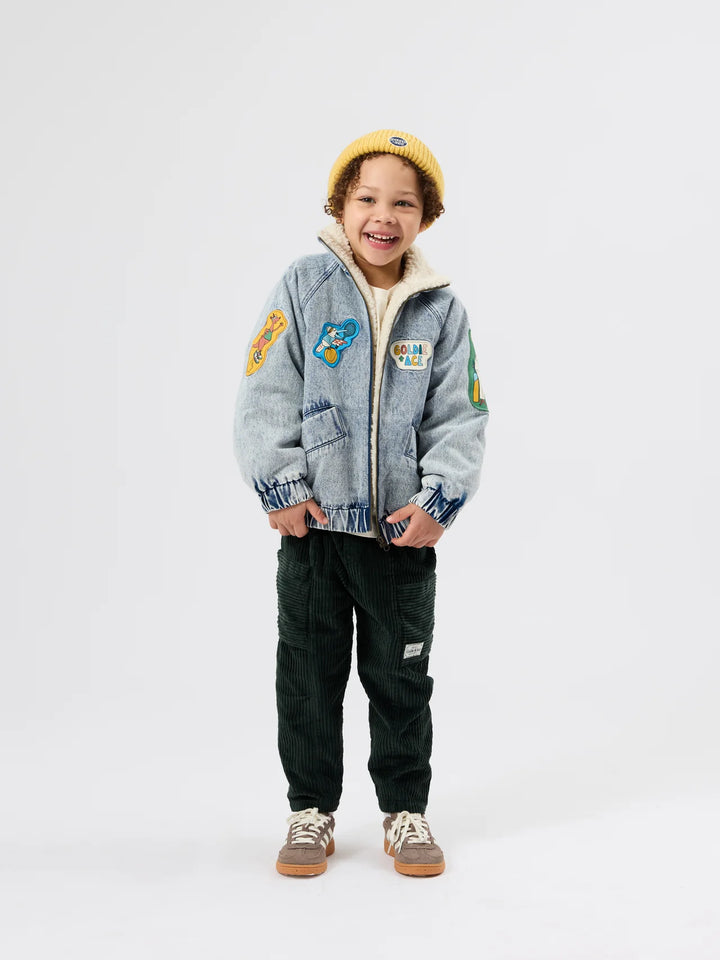 Kit Corduroy Pocket Pant - Moss