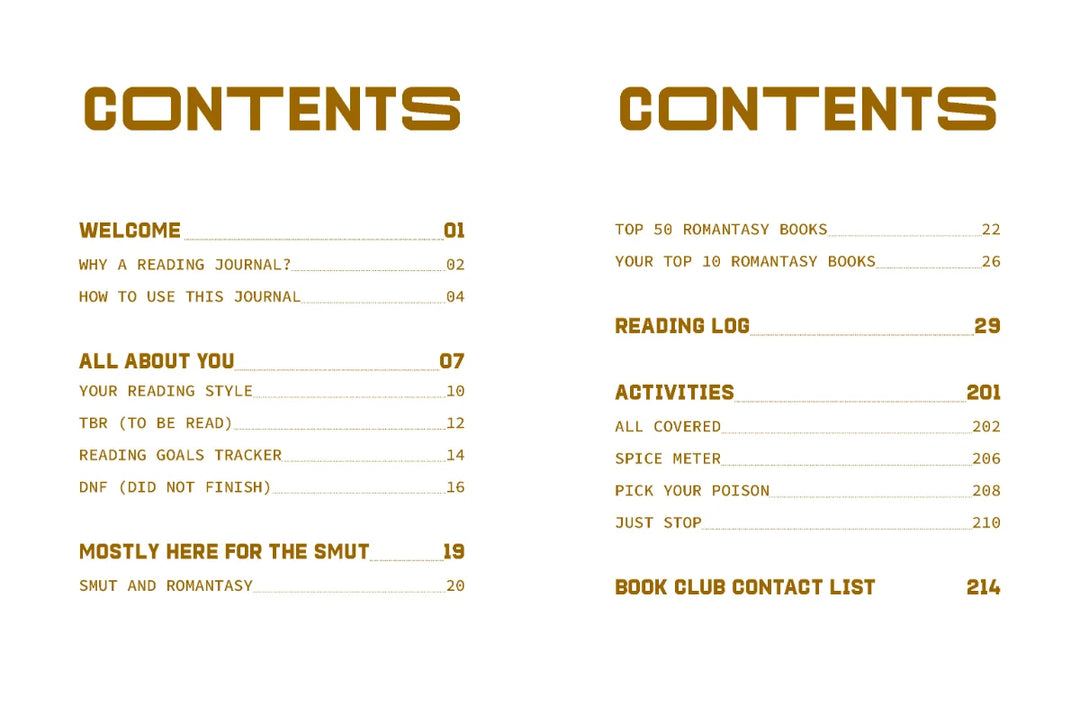 Reading Journal: Mostly Here For the Smut