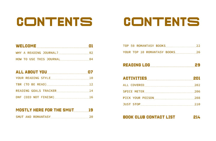 Reading Journal: Mostly Here For the Smut