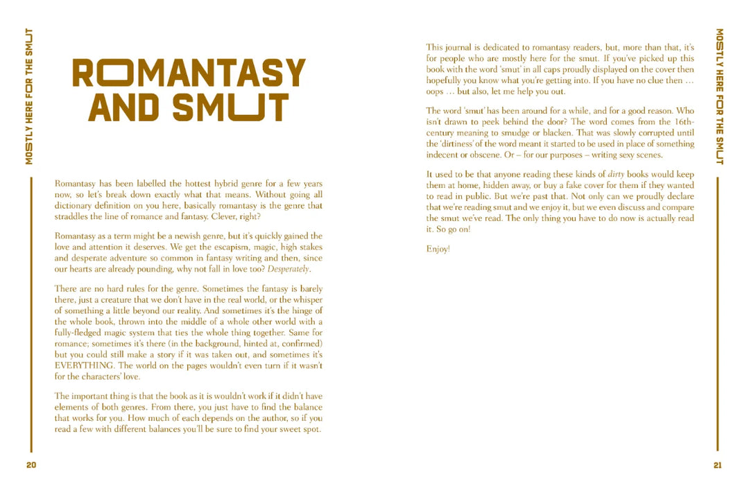 Reading Journal: Mostly Here For the Smut