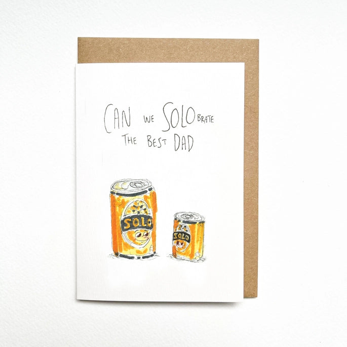 Can We Solobrate The Best Dad Father's Day Card