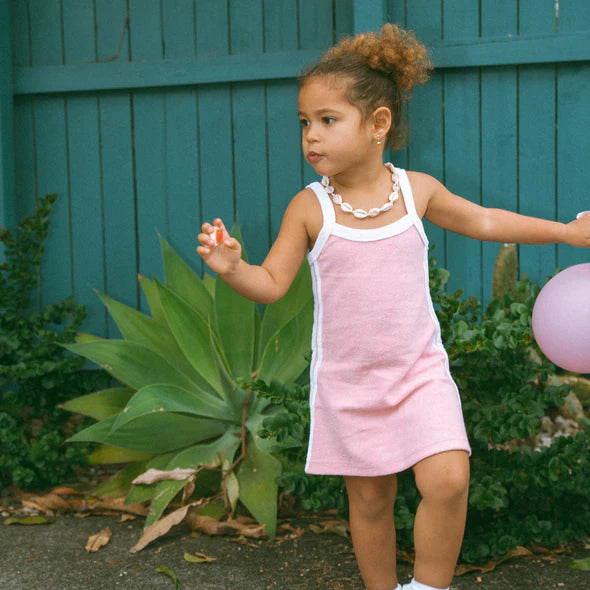 Terry Dress - Pink