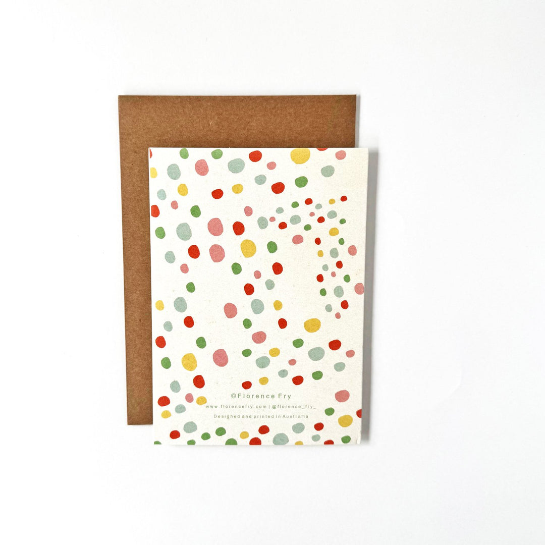 2 Party Hats Birthday Card