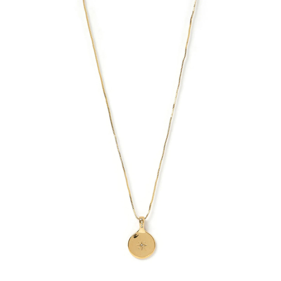 Angelo Gold Charm Necklace Small