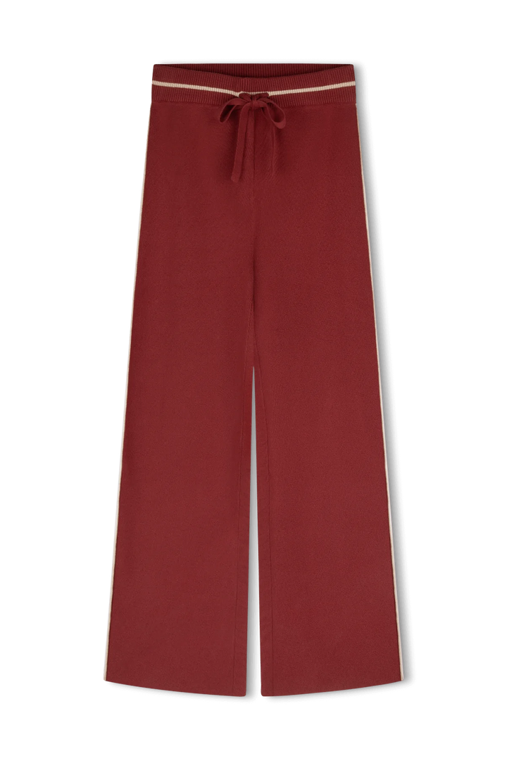 Milan Track Pant - Half Red
