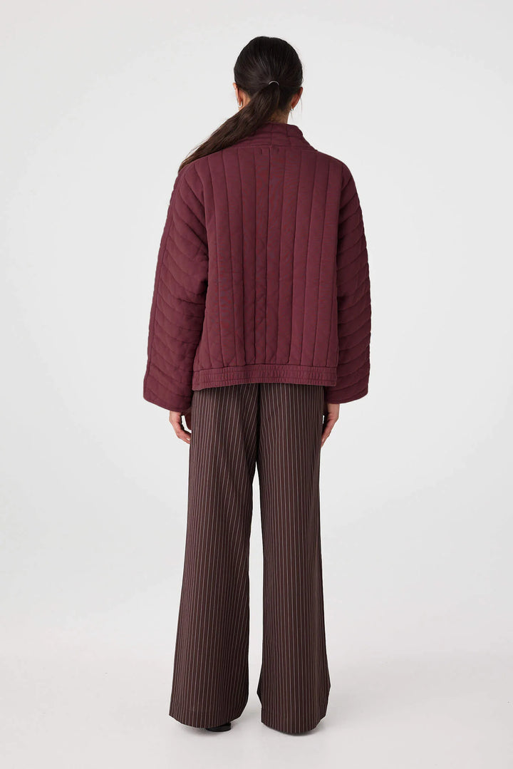 Tessa Jacket - Merlot