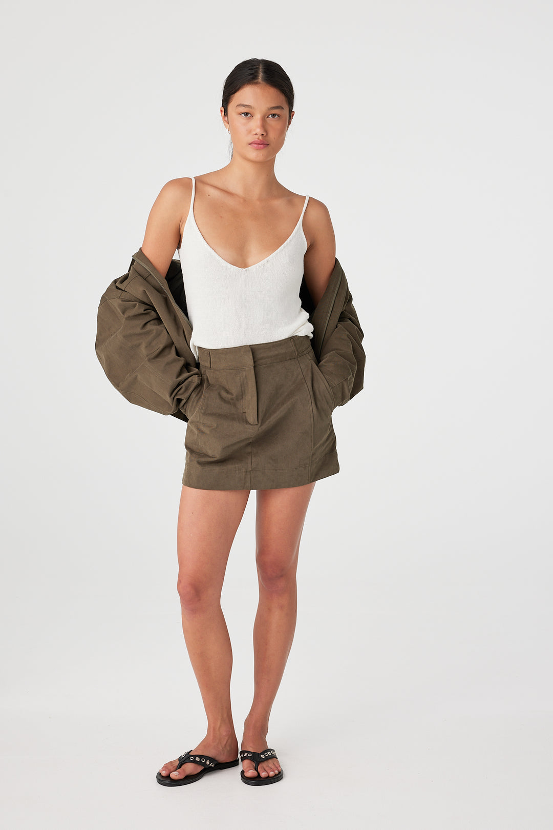 Eames Skirt - Khaki