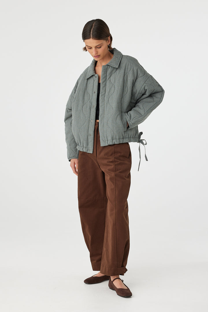 Matteo Jacket - Blue Check